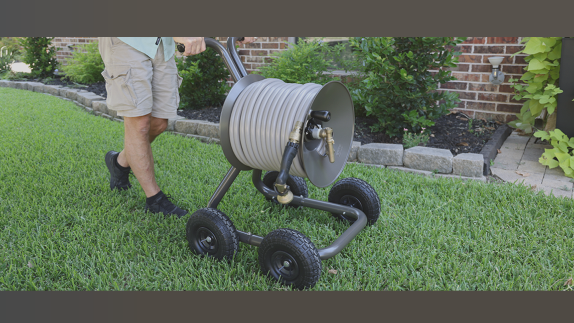 Buy ELEY Quad Wheel Kit - Hose Reel Cart Wheel Kit for a Heavy