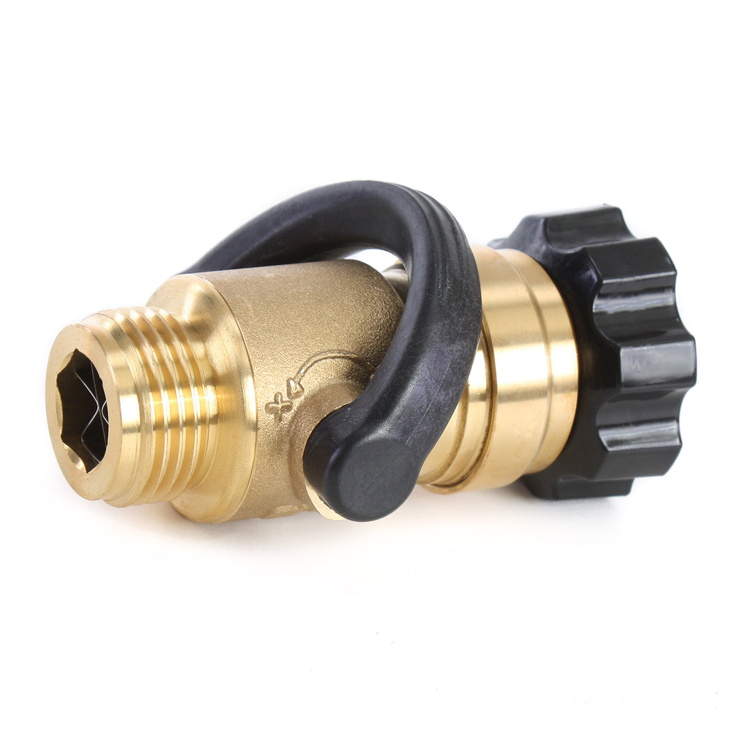 Garden Hose Adapter, Brass Replacement Part Swivel, Hose Reel Parts Fittings  
